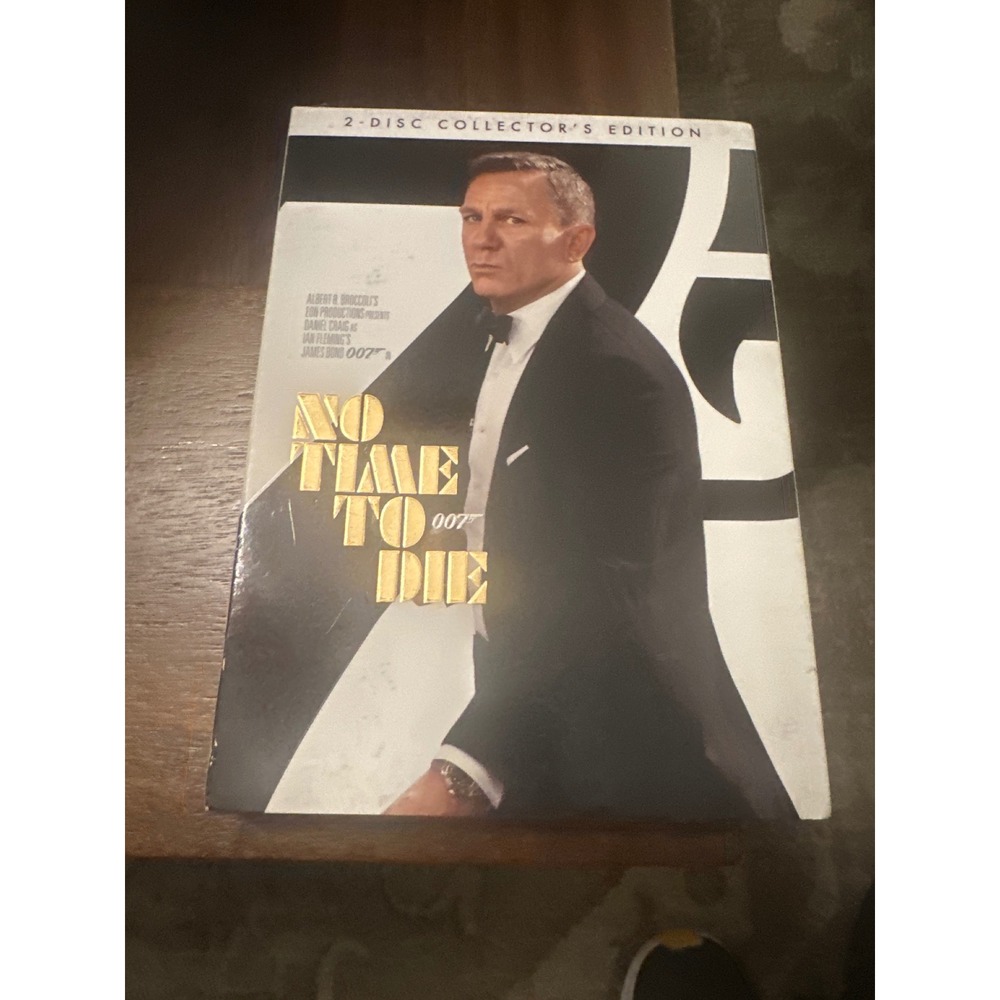 No Time to Die 007 James Bond 2-Disc Collector's Edition DVD Daniel Craig MGM